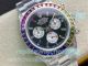 IPK Factory Replica Swiss Rolex Daytona Rainbow Diamond Bezel Men 40MM Watch (2)_th.jpg